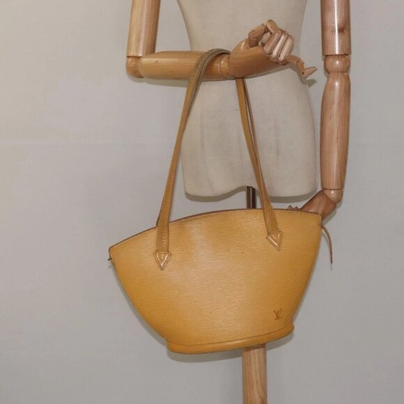 LOUIS VUITTON Epi Saint Jacques Hand Bag Yellow - Picture 1 of 16